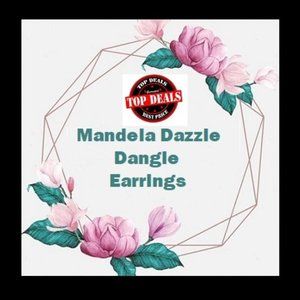 Mandela Dazzle Dangle Earrings